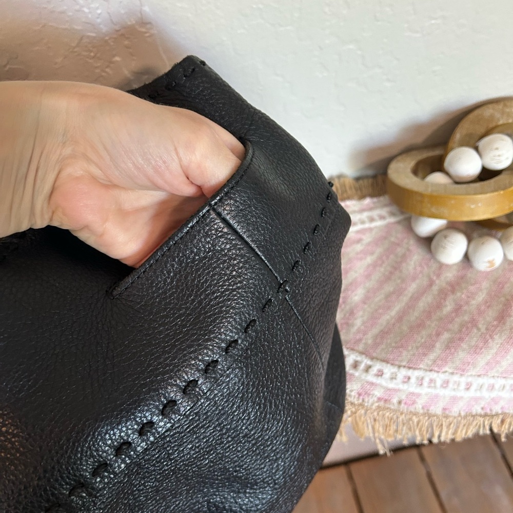 The Sak Black Braided-Handle Hobo Bag - Picture 4 of 11